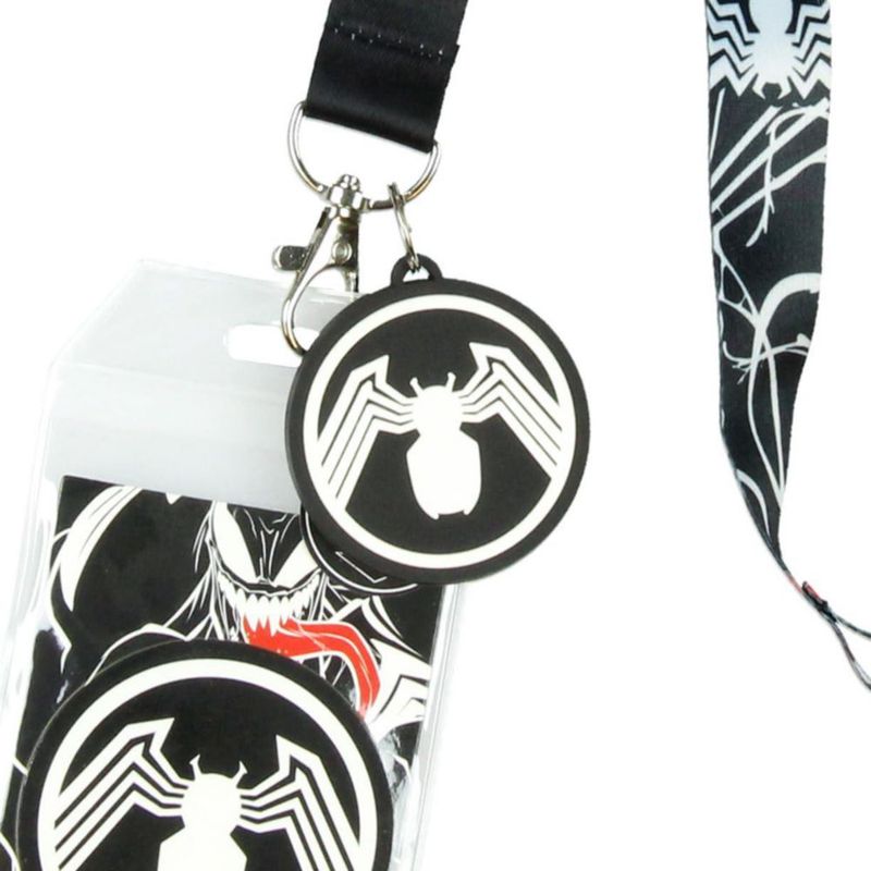 Porta Credenciales Bioworld Venom con Colgante de 5 cm y Pegatina