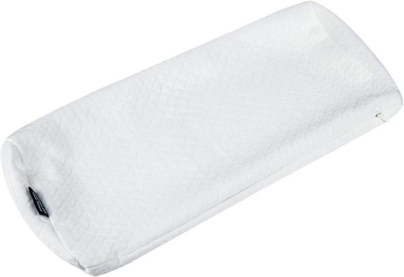 Funda de almohada cervical Demelon color blanco