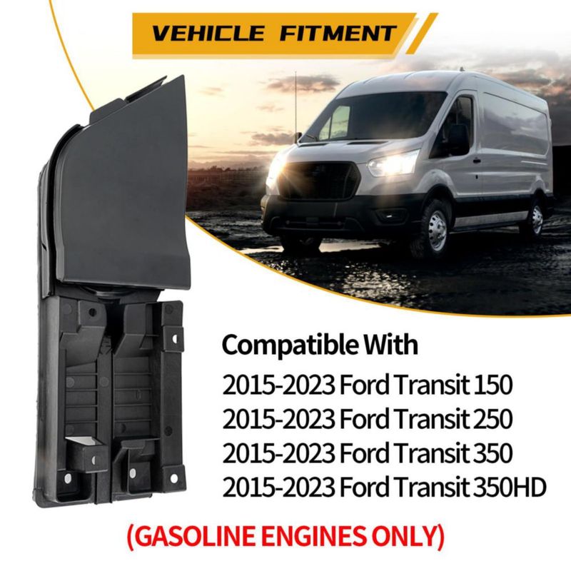Puerta de combustible MiKaFex para Ford Transit 150‑350 (2015‑2023)