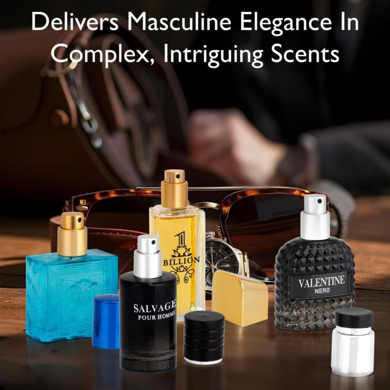 Miniset de fragancias NovoGlow Signature Scent para hombre 4 x 30 ml