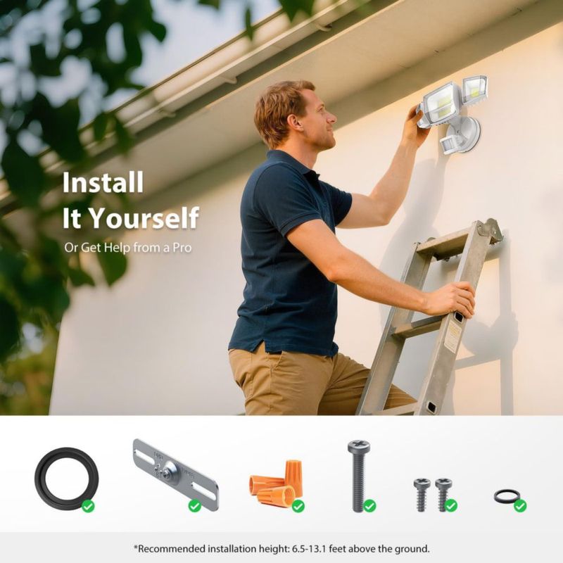 Luz de Inundación Onforu con Sensor de Movimiento 10.000 lm 110 V