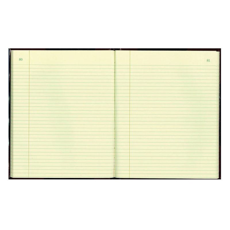 Libro de Registro Nacional 26 cm x 21 cm 150 páginas negro
