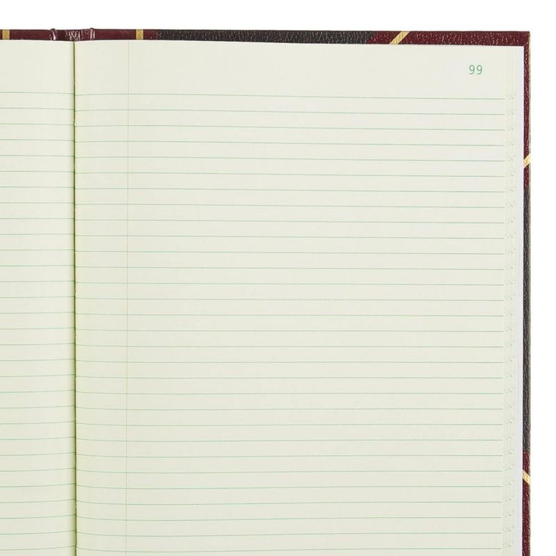 Libro de Registro Nacional 26 cm x 21 cm 150 páginas negro