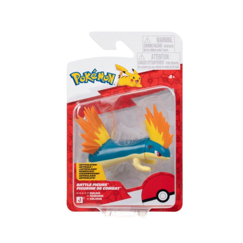 Figura de acción Pokémon PKW4532 Quilava oficial