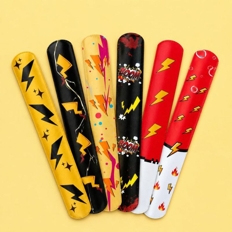 Pulseras de choque Lottmopi - Pack de 24 con diseños de dibujos animados
