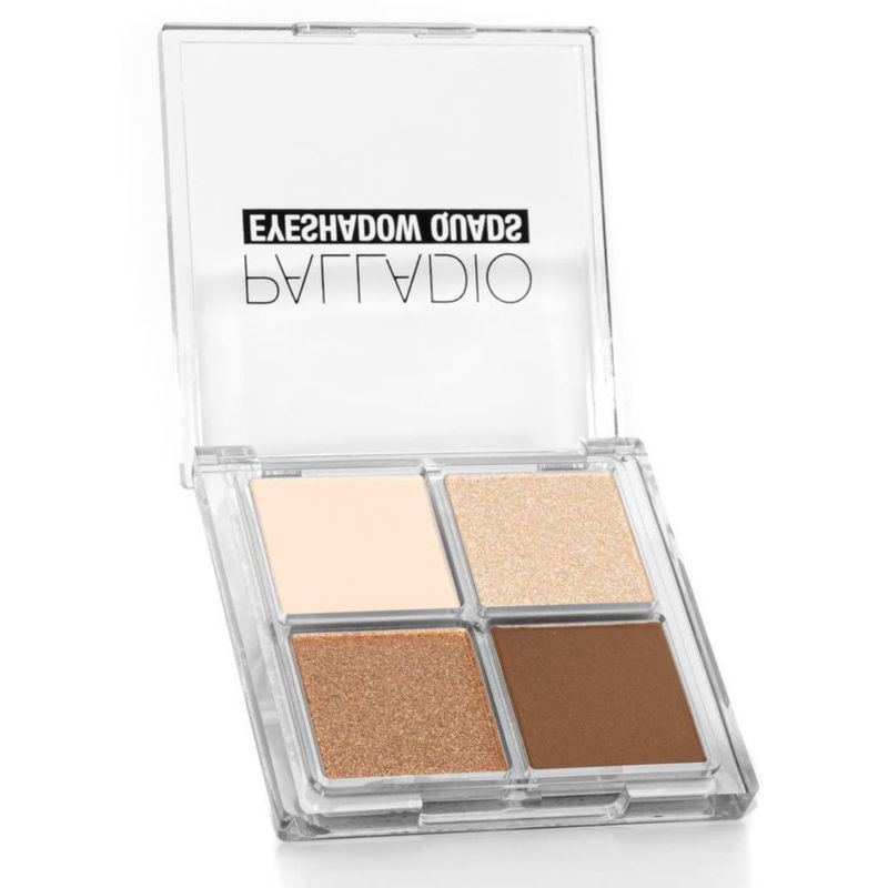 Paleta de sombras de ojos cuádruple Palladio Miss Popular Mate/Brillo