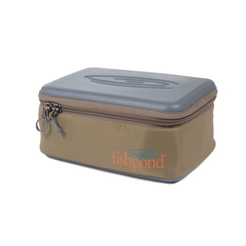 Estuche para carretes Fishpond – Grande – Arena/Marrón Silla de Montar