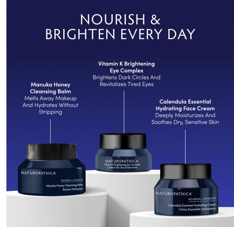 Crema para ojos Naturopathica 15 ml Iluminadora con Vitamina K