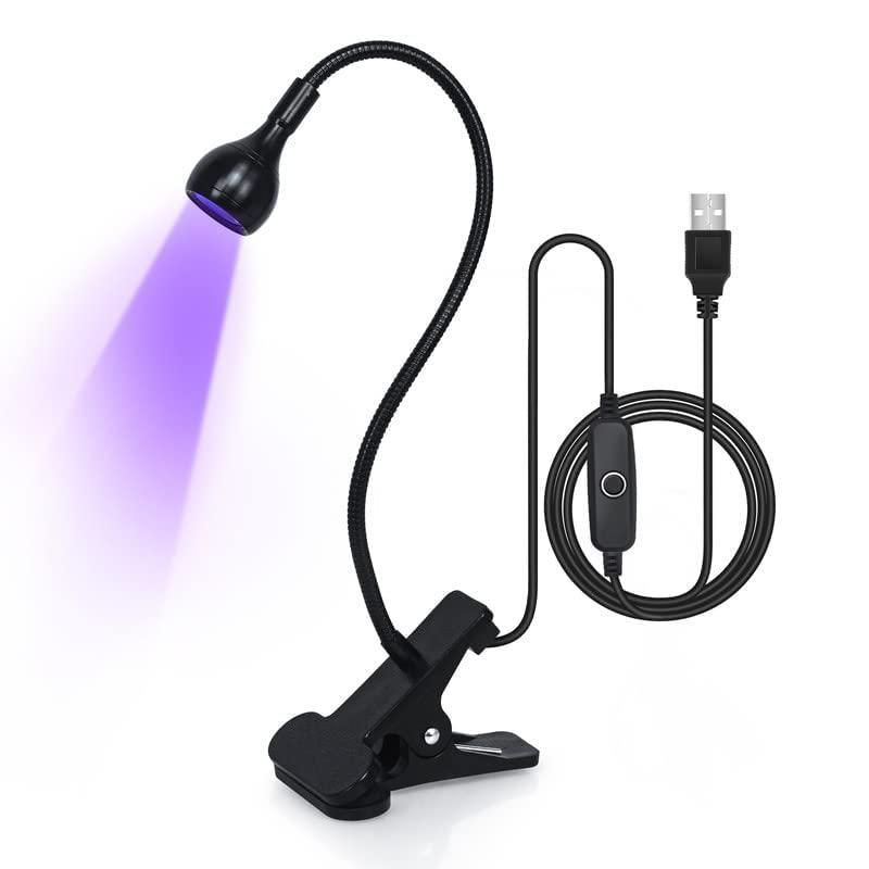 Secador de uñas con luz UV con LED para uñas de gel con carga USB de 3 W