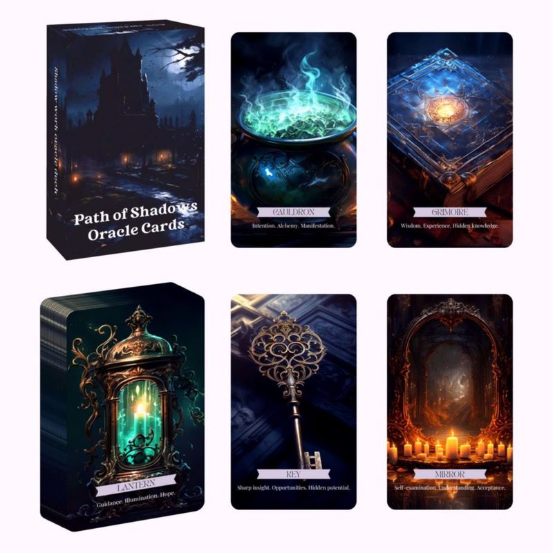 Baraja Oráculo DRMEE Camino de las Sombras – 55 cartas