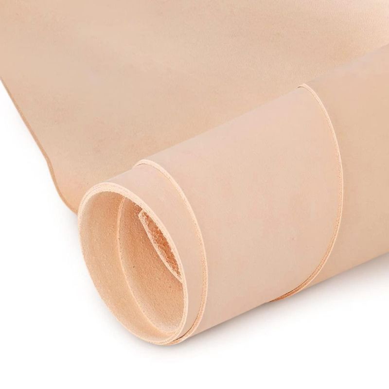 Lámina de cuero vegano 30 × 30 cm 18‑21 mm de piel de vaca