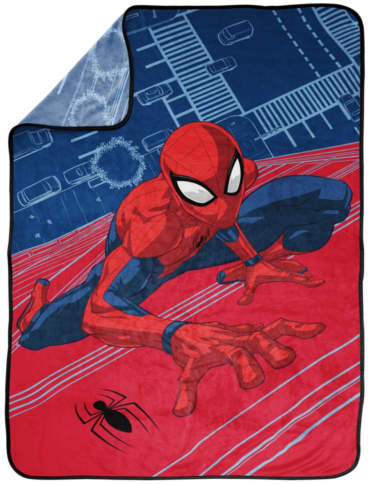 Manta Jay Franco 117 cm x 152 cm Spiderman de forro polar