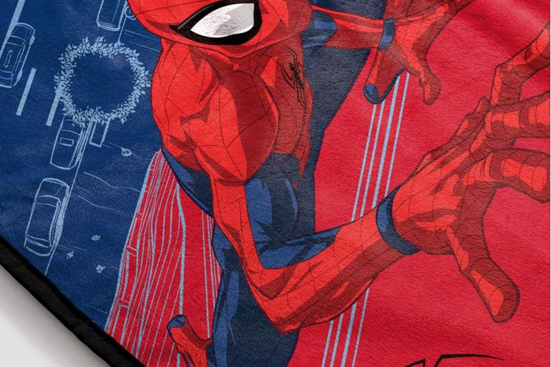 Manta Jay Franco 117 cm x 152 cm Spiderman de forro polar