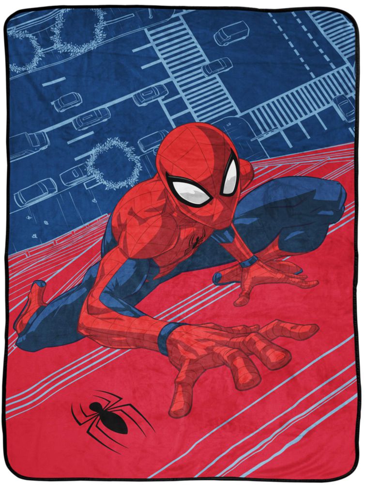 Manta Jay Franco 117 cm x 152 cm Spiderman de forro polar
