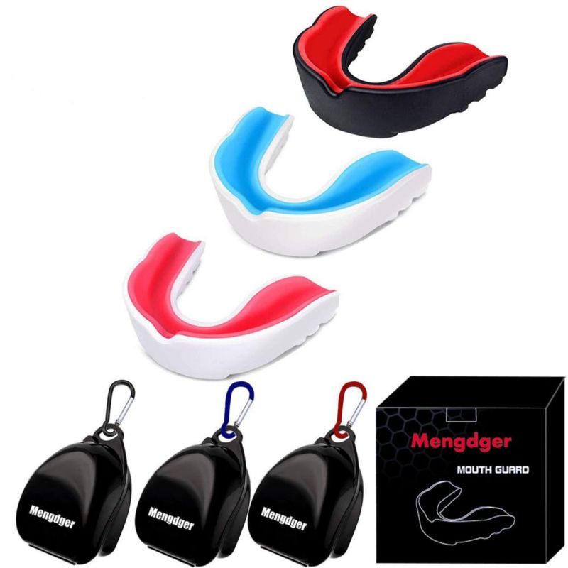 Protector bucal Mengdger 3 unidades para jóvenes deportistas (4-8 años)