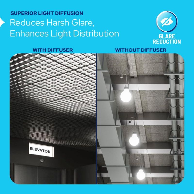 Cubierta de Luz KASTLITE 61 cm x 122 cm Pack de 4 Blanco