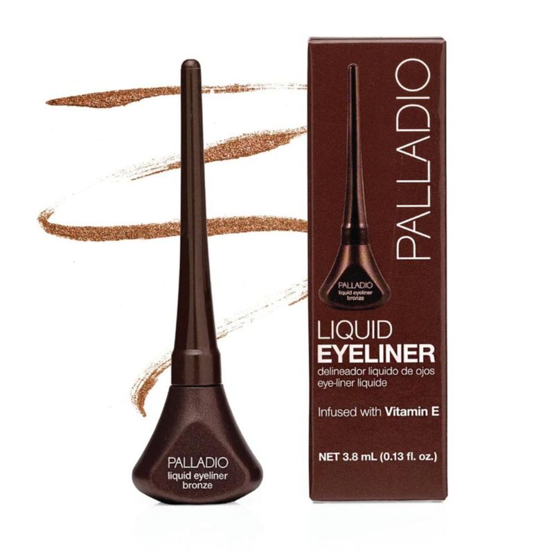 Delineador líquido Palladio Bronze de alta pigmentación 38 ml