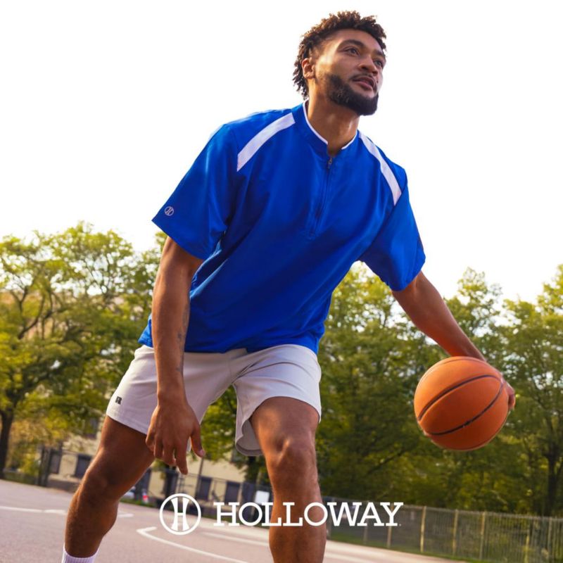 Camiseta Holloway Clubhouse negro/blanco de manga corta