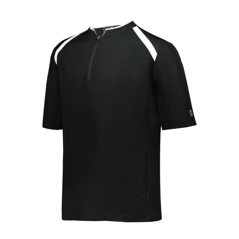 Camiseta Holloway Clubhouse negro/blanco de manga corta