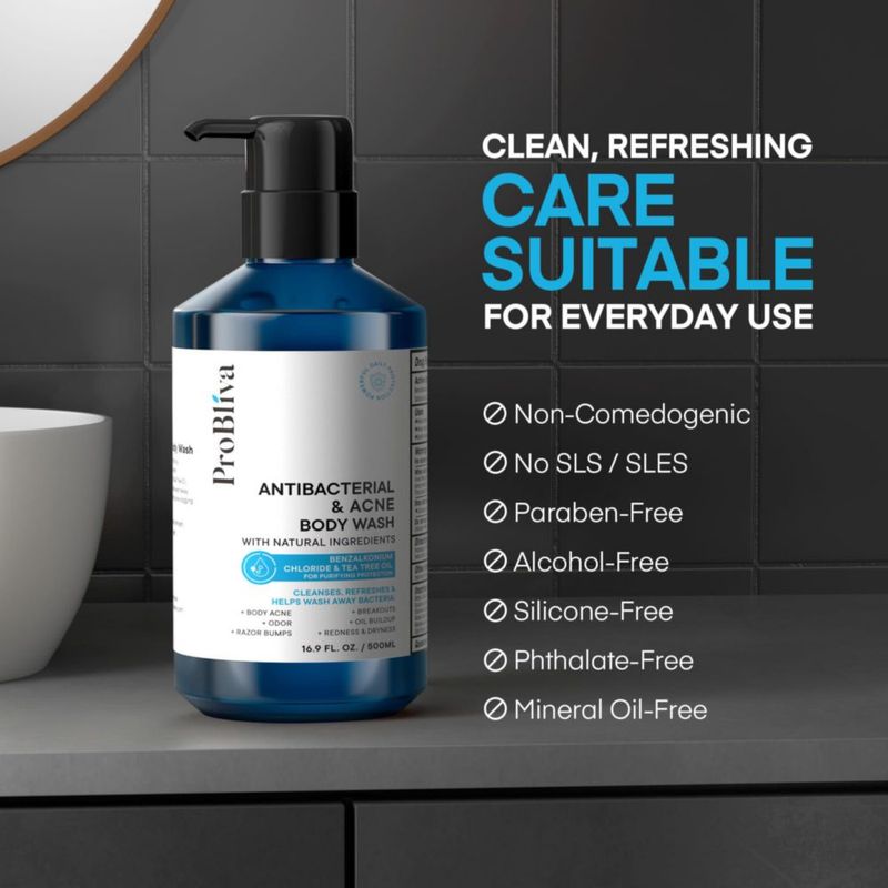 Gel de baño ProBliva 500 ml antibacteriano y antiacné