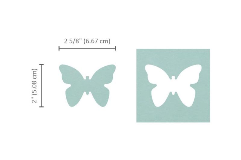 Perforadora BiraBira 75 cm Mariposa para Manualidades 3 pulg.