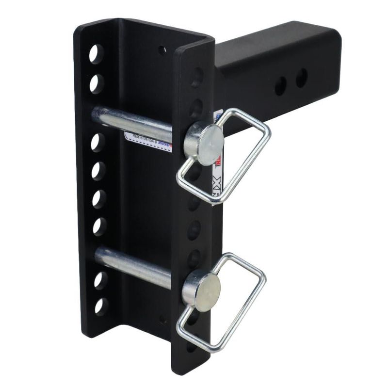 Enganche Shocker XR 2‑1/2" con elevación de 3" y descenso de 9"