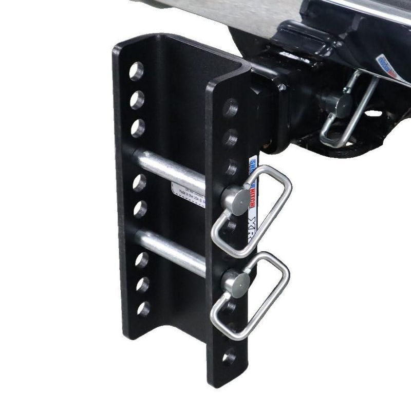 Enganche Shocker XR 2‑1/2" con elevación de 3" y descenso de 9"