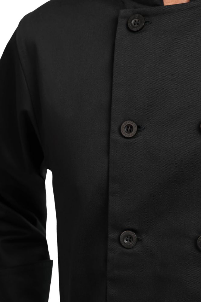 Chaqueta de Chef Chef Works Le Mans Negra Talla X-Large