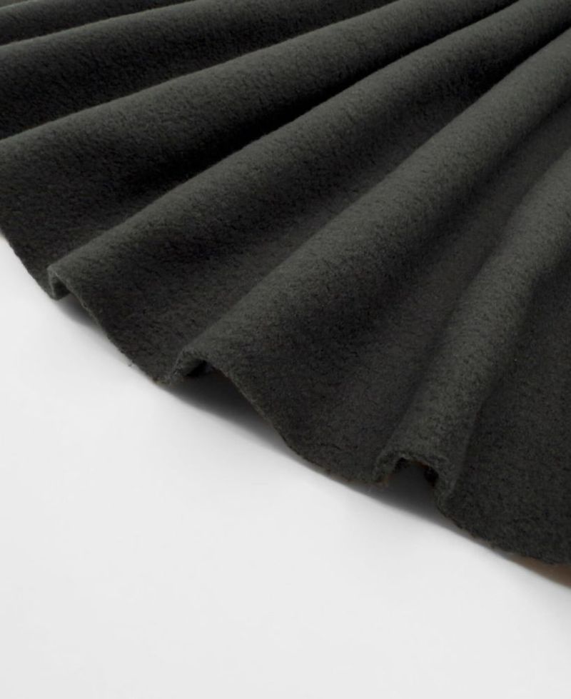 Tela Polar Fleece EOVEA 152 cm Negro 2 yardas