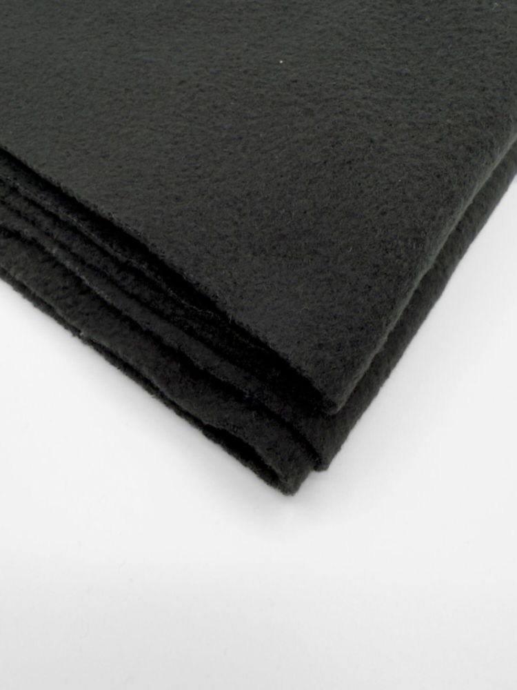 Tela Polar Fleece EOVEA 152 cm Negro 2 yardas