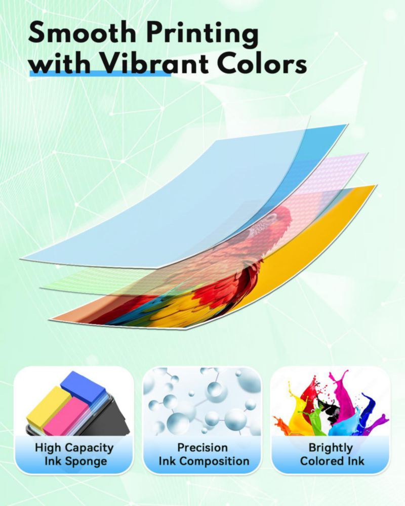 Cartuchos de tinta LOMENTICS 564XL (paquete de 4) (CMYK)