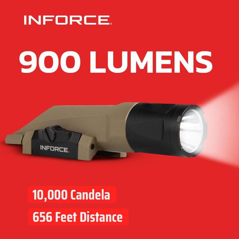 Linterna Inforce WMLx White/IR Gen 3 Dark Earth