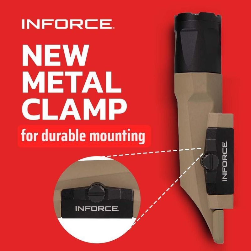 Linterna Inforce WMLx White/IR Gen 3 Dark Earth