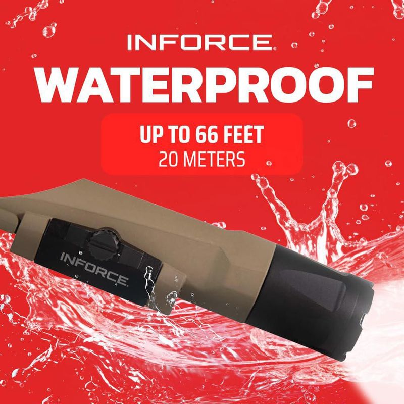 Linterna Inforce WMLx White/IR Gen 3 Dark Earth