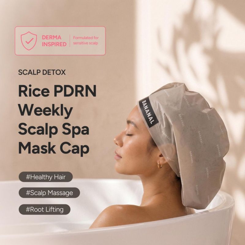 Mascarilla para cuero cabelludo BANANAL PDRN 4 uds sin silicona