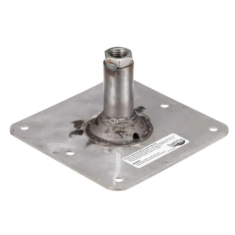 Base de pasador Attwood 19 cm roscada 3/4" 7 x 7 pulgadas