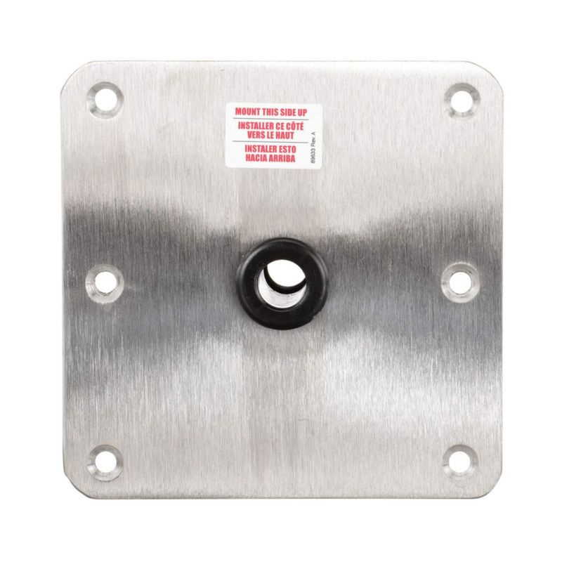Base de pasador Attwood 19 cm roscada 3/4" 7 x 7 pulgadas
