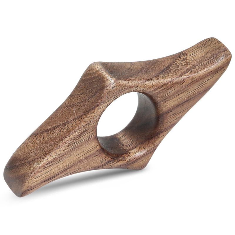 Soporte para Libro WACANTIC Large‑N de Nogal con Acabado Liso
