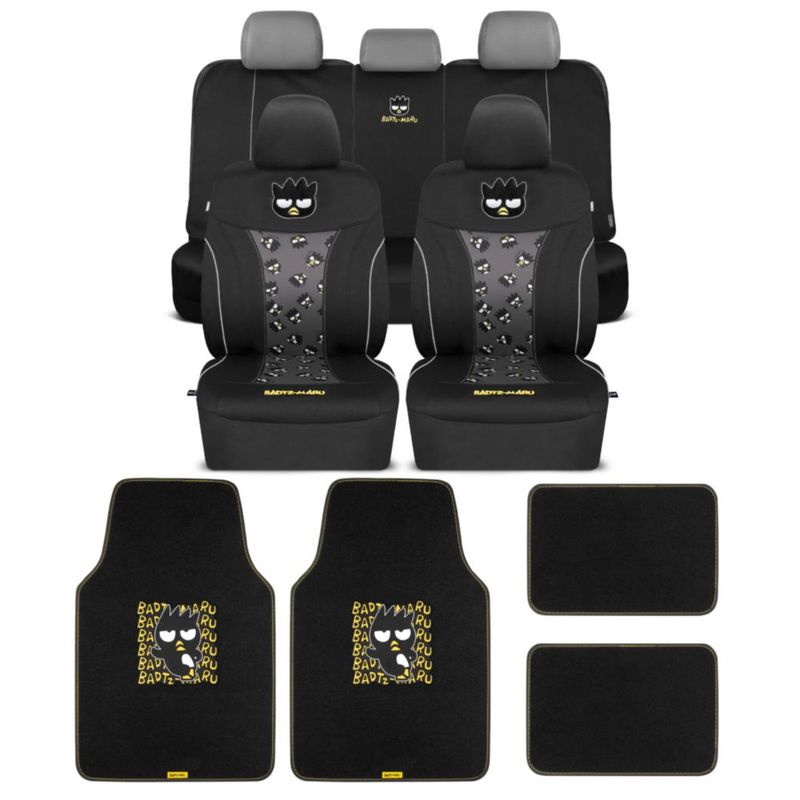 Set completo de fundas y alfombras para coche Carbella Badtz-Maru