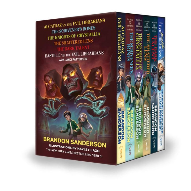 Colección de libros Starscape Alcatraz vs los Librarios Malvados 1‑6