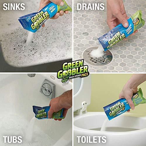 Desatascador Green Gobbler (1 unidad) verde