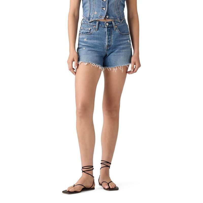 Pantalones cortos Levi's 501® Curve 28 Bee in The Bonnet para mujer