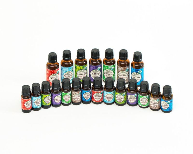 Aceite esencial orgánico EE. UU. 15 ml (2 unidades) certificado USDA