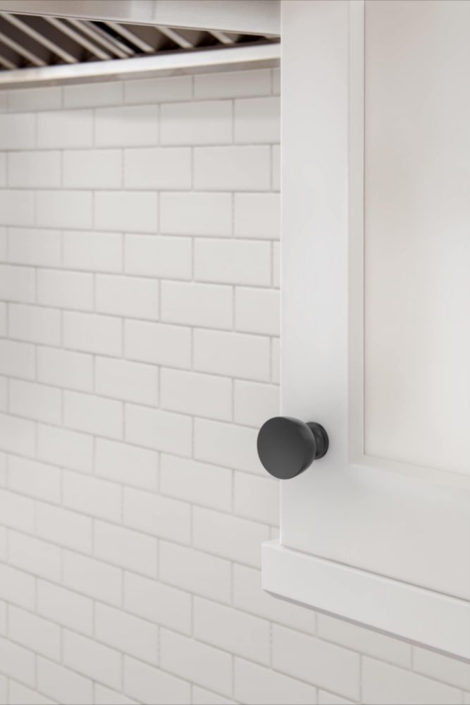 Pomo de armario Miseno MCKTRK1125 de níquel satinado cepillado 3 cm