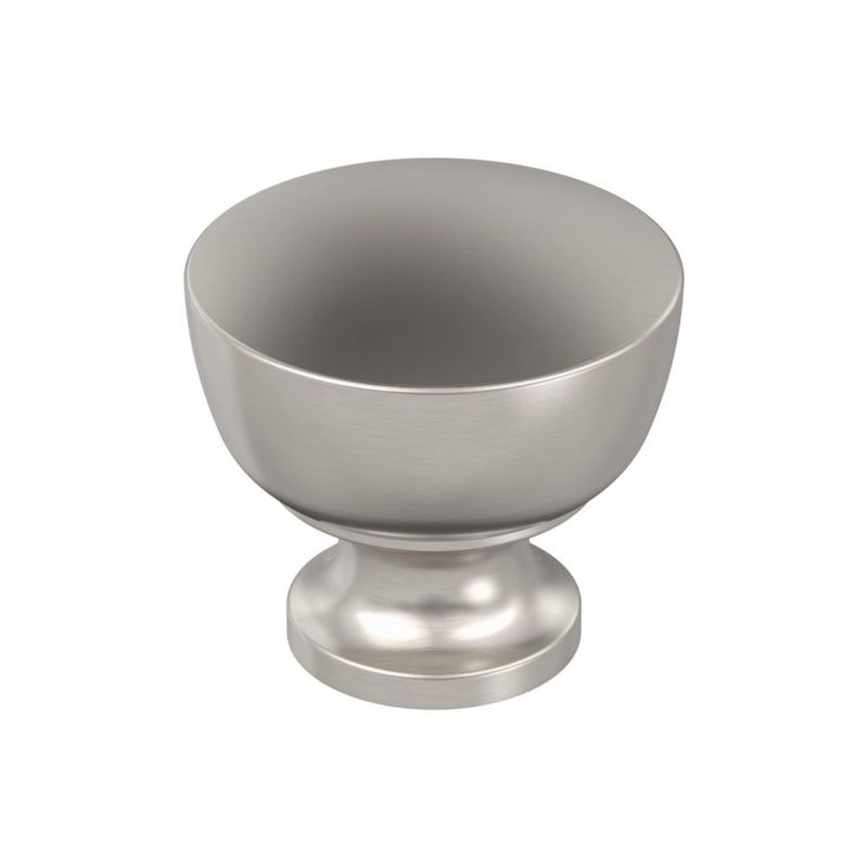 Pomo de armario Miseno MCKTRK1125 de níquel satinado cepillado 3 cm