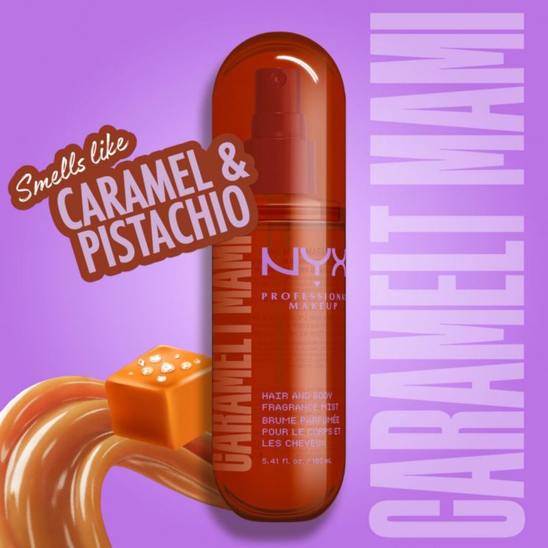 Spray de Fragancia NYX PROFESSIONAL MAKEUP 80 ml Caramelo