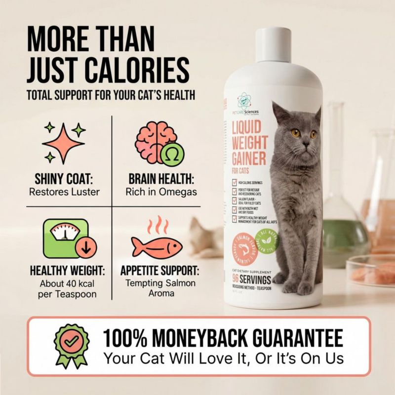 Ganador de Peso para Gatos PET CARE Sciences 473 ml Salmón
