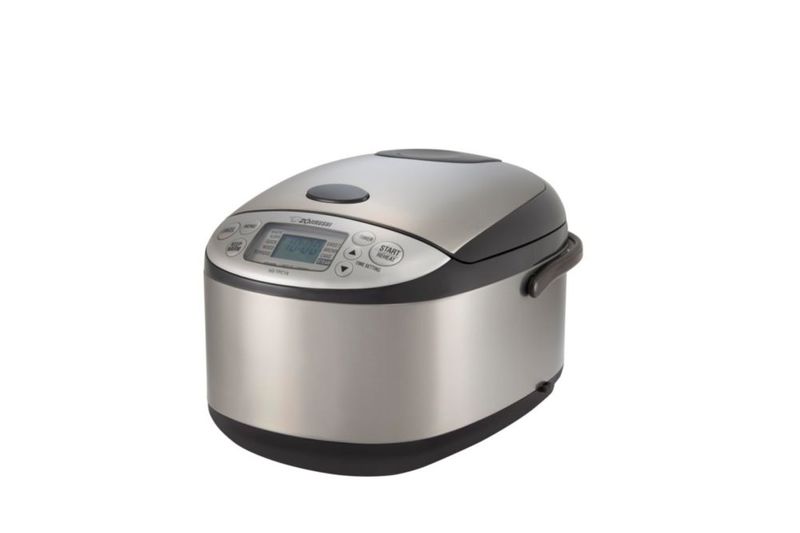 Arrocera Zojirushi de 10 tazas Acero Inoxidable color marrón