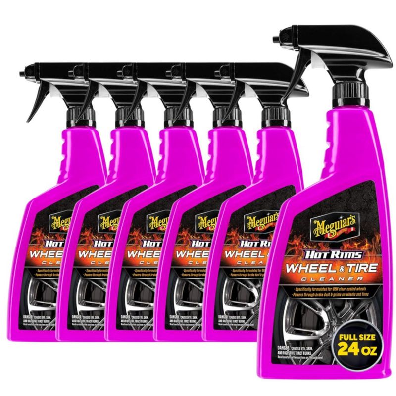 Limpiador de Ruedas Meguiar's Pack de 6 - 144 oz Espuma Xtreme Cling