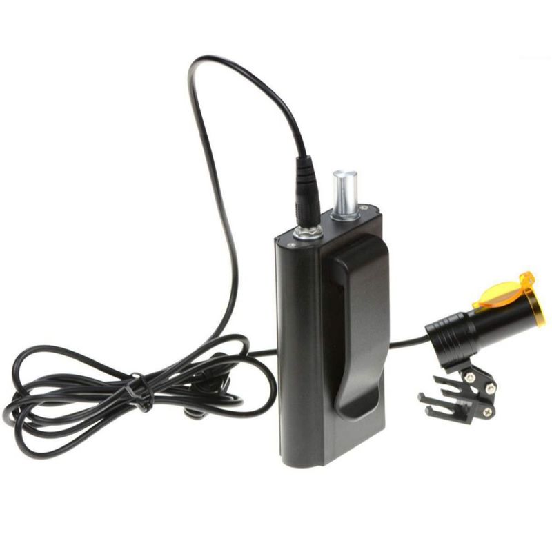 Lámpara frontal Aries Outlets 5W kit de lupas de 420 mm color negro